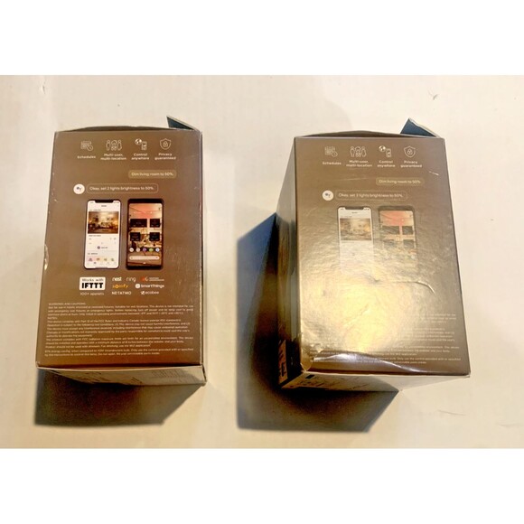 WIZ FILAMENT G25LED WORKS WITH GOOGLE ASSISTANT - NEW (SEE PHOTOS) LOT(2) - Picture 4 of 6